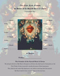 First Friday Devotion Certificate - Sacred Heart & Jesuit Saints