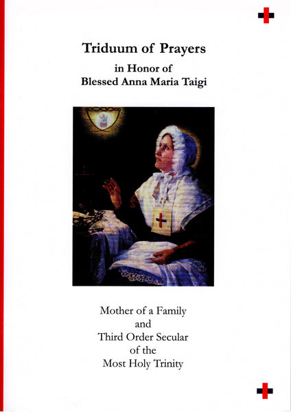 Triduum of Prayers in Honor of Blessed Anna Maria Taigi