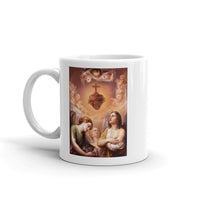Morning Offering Mug - Sacred Heart & Adoring Angels